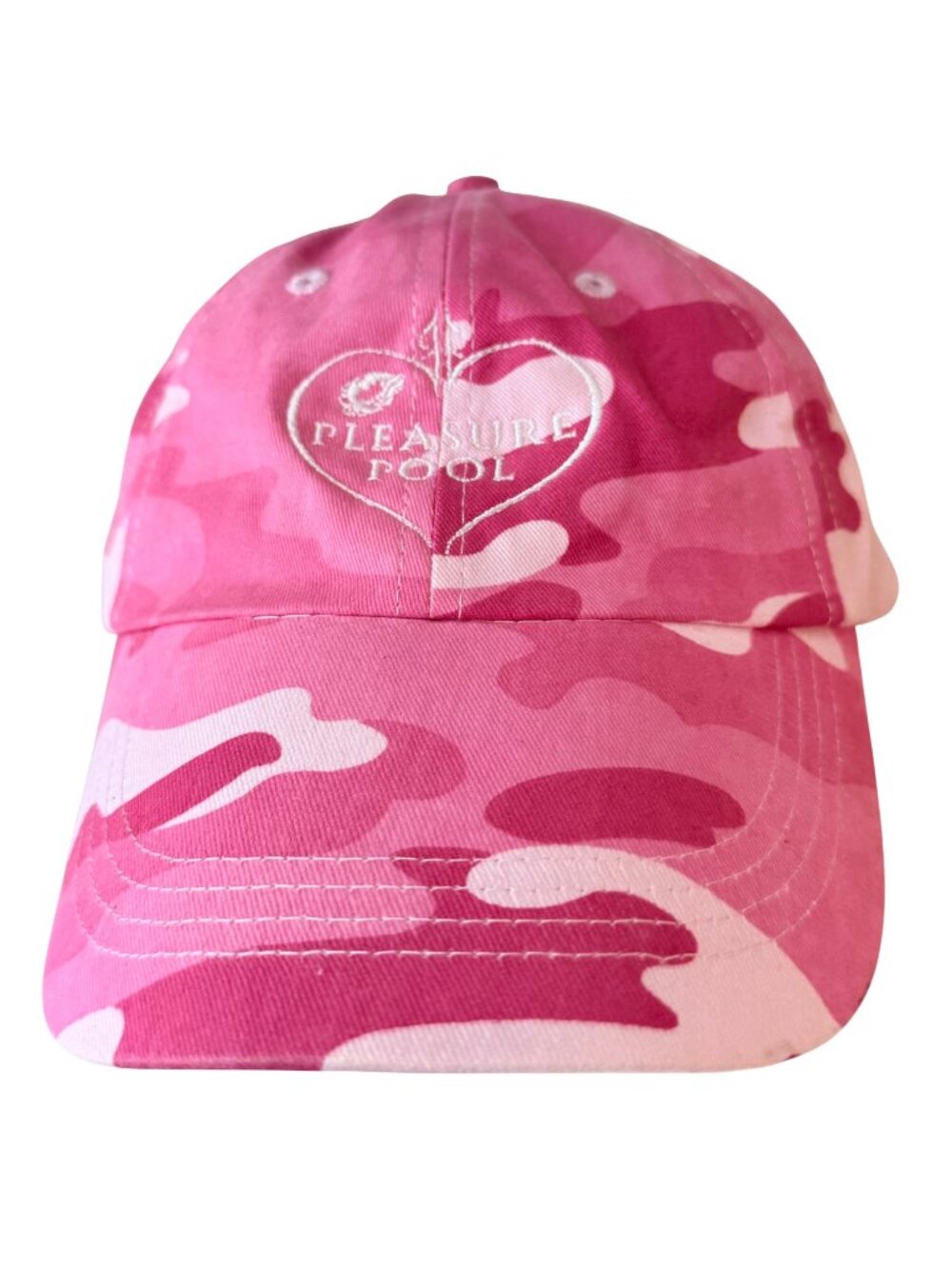 Vintage Planet Hollywood Vegas Pleasure Pool Pink Camo Hat Cap Anvil Y2K EUC